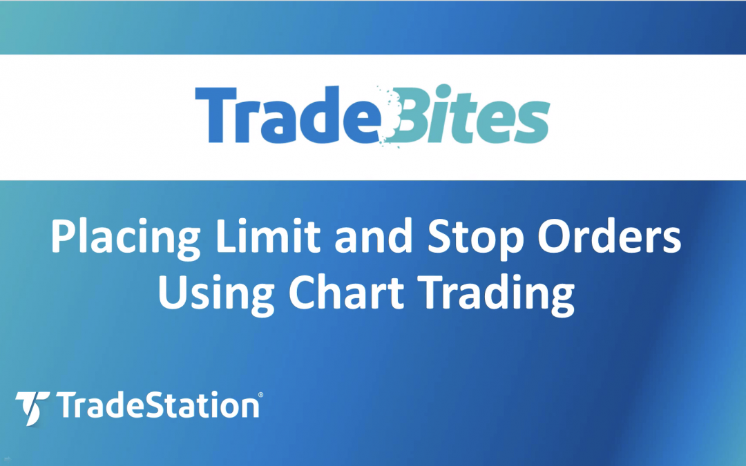 Limit and Stop Orders from a Chart