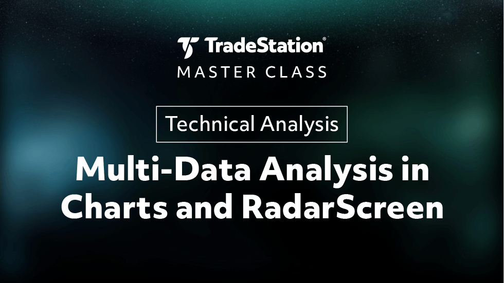 Multi-Data Analysis in Charts and RadarScreen